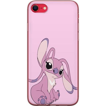 Apple iPhone 7 Gjennomsiktig deksel Stitch rosa
