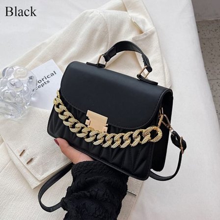 Olkalaukku Ketju Crossbody Laukut MUSTA