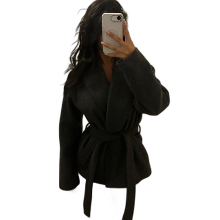 Mörkgrå omlottjacka från ONLY