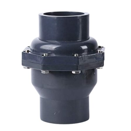 PVC-takaiskuventtiili viemäriputkelle, viemärin takaiskuventtiilin sisähalkaisija 125 20 25 32 40 50 63 75 90 110 160 200 mm, universaali pystysuora