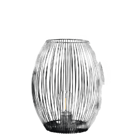 Leonardo GB/Lantern 24 black with LED Utomhusbelysning Svart