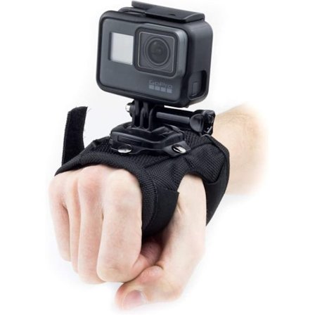 Handske-fäste för handled, kompatibel med actionkamera GoPro Hero