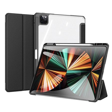 DUX DUCIS iPad Pro 12.9 (Gen 4/5/6) TOBY Series Trifold Flip Cover - Sort