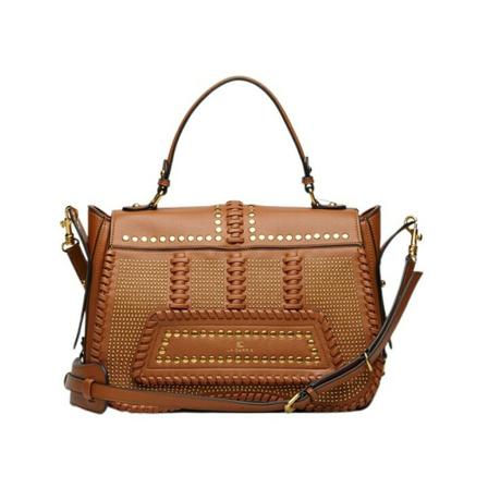 La Carrie Shoulder Tas , Bruin , Dames , Maat: ONE Size Schoudertassen