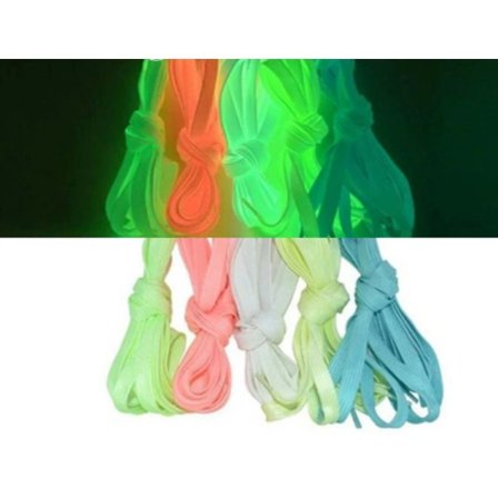 1 par Självlysande Skosnören 80cm