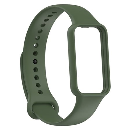 Amazfit Band 7 urrem med cover - Mørkegrøn