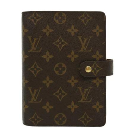 Louis Vuitton Vintage Pre-ownedCanvashome-office Brun, Dame Vintage Accessories, Størrelse: ONE Size