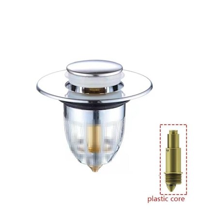 Tvättställsavloppspropp Pop-Up Bounce Core A A