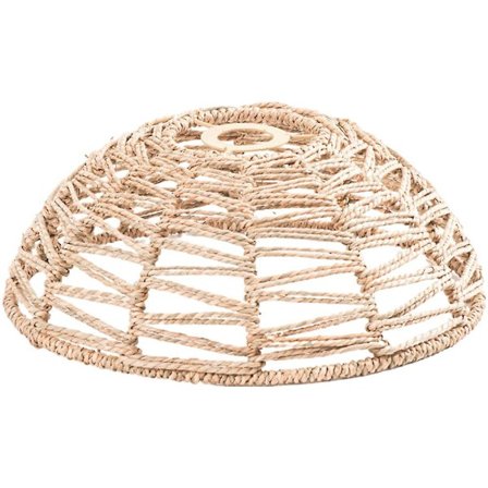 Punottu lampunvarjostin kattokruunu lampunvarjostin retro ravintolavalaistus (30.00X30.00X15.00CM, kuten kuvassa näkyy)