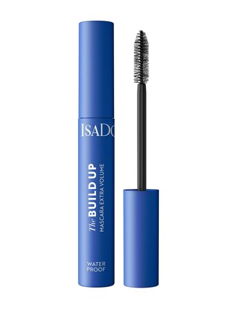 IsaDora Build Up Mascara Extra Volume Waterproof 01 Black 10 Ml - Black - 10 ml