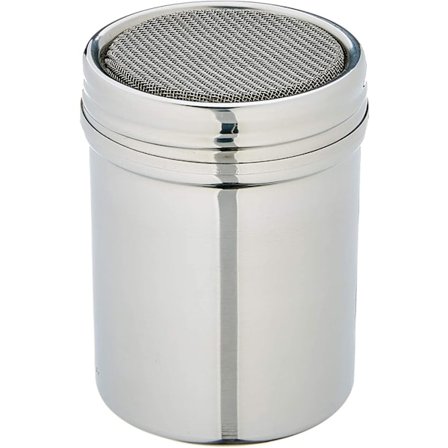 Rustfritt stål shaker metall lerret.6ht8cm