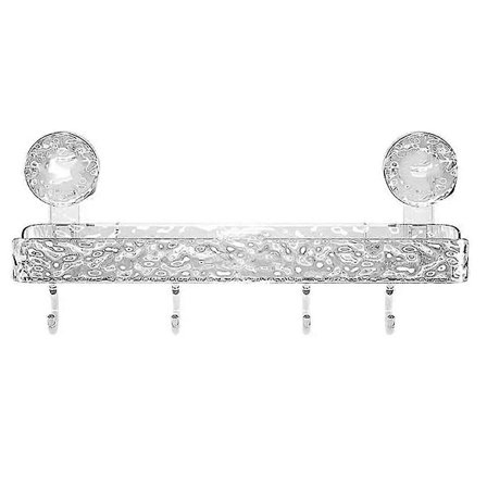 Let Luksus Stil Punch-Fri Opbevaringshylde, Bruseorganisator med Sugekop, Sugekop Hylde, Brusebad Dis