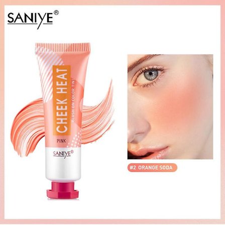 1pc Blush Beauty Wand Multifunktionell Makeup Pen Glitter Contouring Ansikte Shimmer Highlight Blush Flytande Kontur Applikator