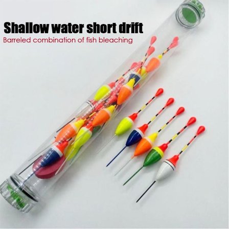 10 stk Fiskeflåd Plast Bobber Flyder