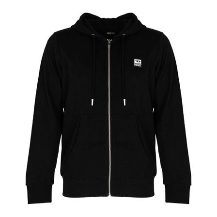 Diesel, Diesel Bluza Czarny, Mężczyzna, Rozmiar: 2XL