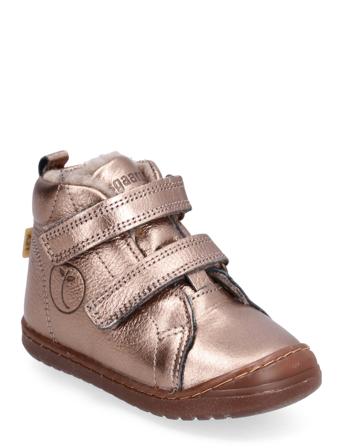 Bisgaard Rudi V Tex Shoes Pre Walkers 18-25 Winter Boots W. Velcro Gull Bisgaard*Betinget Tilbud