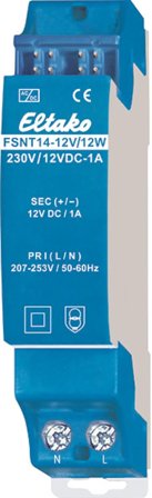 Eltako 30014062 Spenningsaggregat 12 V, IP20, Elfordeling & strømforsyning