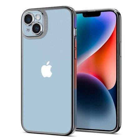 SPIGEN OPTIK CRYSTAL IPHONE 14 KROMGRÅ