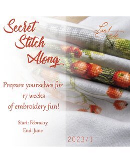 Secret Stitch Along 2023 Linne - Lanarte