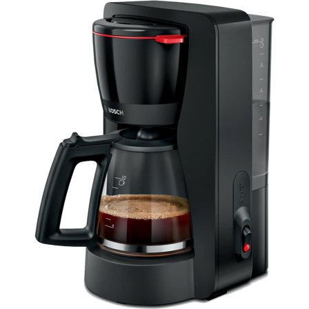 Bosch MyMoment kaffebryggare med glaskanna, svart | Kaffe > Kaffebryggare | Bagaren och Kocken