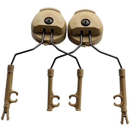 3M Peltor ARC-skinnemontering til 1 par ballistiske hjelme med al skinnemonteringskompatibilitet (FMY) Grå