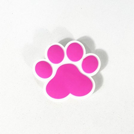 Dekorativ spenne Strandveske Knapp FOTAVSKYR FOTAVSKRIFT