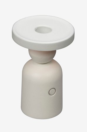 Konstsmide - Bordslampa Nantes Usb 12,5 cm - Vit - Uppladdningsbara lampor - Från Homeroom