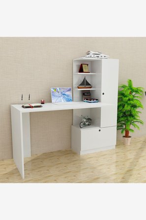 Hanah Home - Skrivebord Merinos - Hvid - Skriveborde - Fra Homeroom