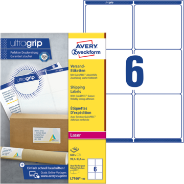 Brevklistremerke Hvit 99,1x93,