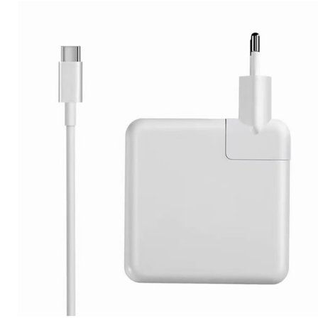 MacBook-kompatibel lader/erstatningsadapter PD61W + 2 m Type-C-kabel