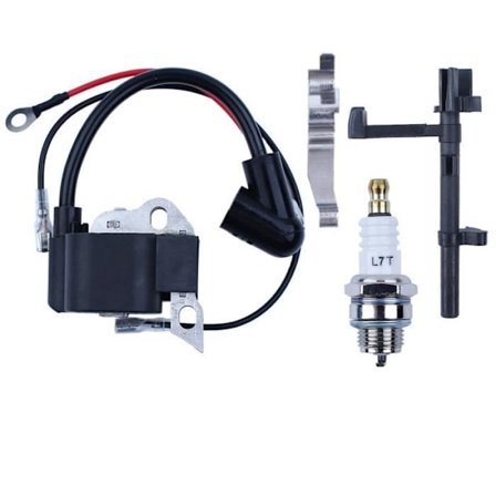 Tændspolekontakt akselkontaktfjedersæt kompatibel med Stihl 017 018 MS170 MS180 Motorsav #1130 400 1302 Hg