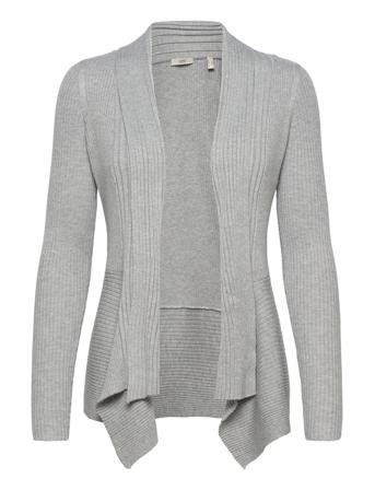 Sweaters Cardigan Stickad Tröja Cardigan Grå Esprit Casual