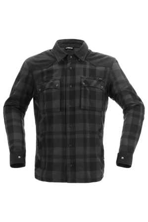 Motorradjacke Richa Wisconsin WP Schwarz/Dunkelgrau XL