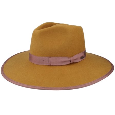 Brixton - Brun traveler Hatt - Jo Rancher Brass Traveler @ Hatstore