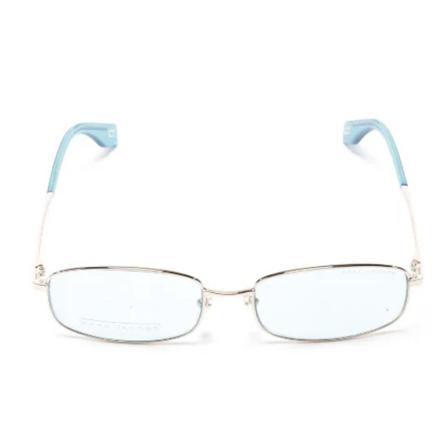 Marc Jacobs Pre-owned, Pre-owned Plastic sungles Blauw, Dames, Maat:ONE Size,metallic