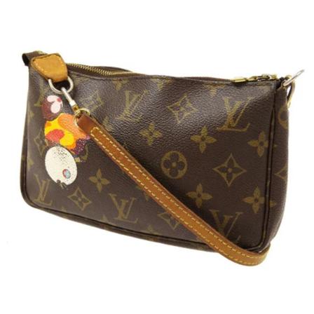 Louis Vuitton Vintage, Pre-owned Canvas louis-vuitton-bags Bruin, Dames, Maat:ONE Size,print