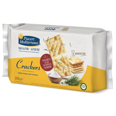 Piaceri Mediterranei Crackers 200g