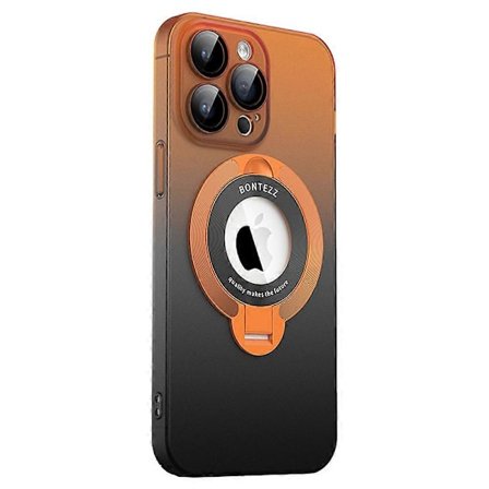 VOERO Stöttåligt Skal för iPhone 15 Pro Ställ Hårt PC Telefonskal Kompatibelt med MagSafe