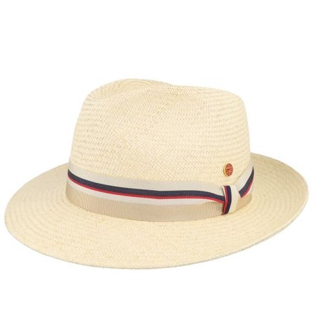 Mayser - Beige straw Hatt - Torino Panama Rude Natur Straw Hat @ Hatstore