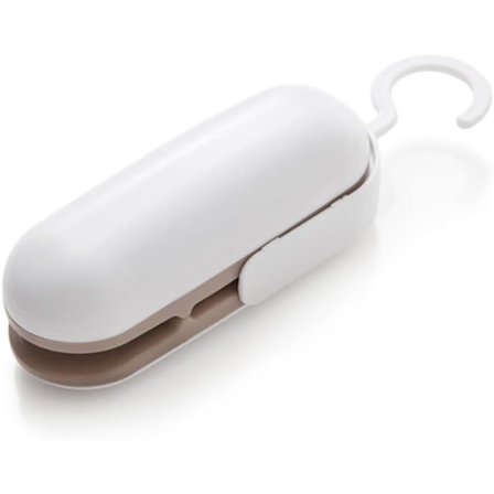 Plastpåseförslutare, Mini-förslutare, Mini-påseförslutare, 2 i 1 Mini-påseförslutare