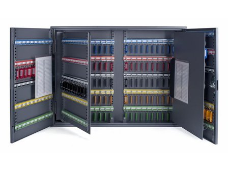 PAVO Nyckelskåp 300 nycklar grå - Lyreco - Kontorsmöbler och inredning - Skåp och hyllor - Nyckelskåp och tillbehör