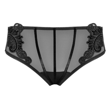 PetiteNoir: Trusse i tyl med Broderi - Vuxen.dk: Lingeri & undertøj