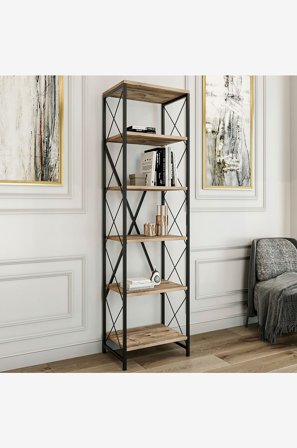 Hanah Home - Hylla Suadiye - Brun - Bokhyllor - Från Homeroom