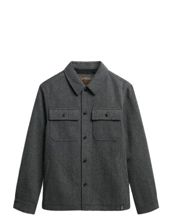Superdry | Merchant Herringbone Overshirt | XXL