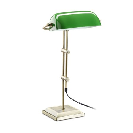 Grøn banker lampe