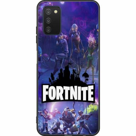Samsung Galaxy A03s Svart Skal Fortnite