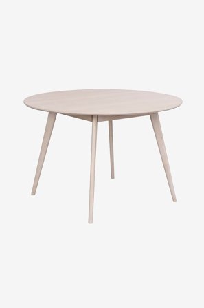 Rowico Home - Spisebord, Yumi Ø 115 cm - Hvid - Spiseborde - Fra Homeroom