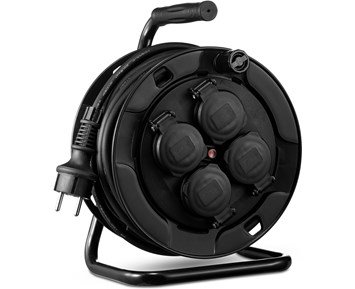 Andersson-4-way Cable Reel Outdoor 15m IP44-15 m kabeltrommel til utendørsbruk-Power-Hageutstyr