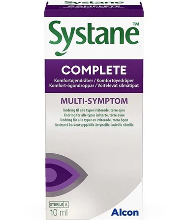 Systane Complete Øjendråber 10 ml, Medicin & Pleje, Øjne, Øjendråber