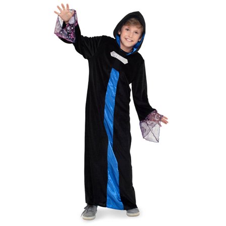 Cape Dark Moon Barn 98-116cl - Halloween Dekoration - Kalaslagret.se